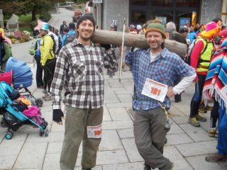 Due pazzi ed un tronco...arrivati tutti e tre!!!!