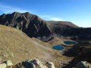 I laghi di Collalunga dal colle della Seccia