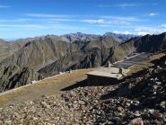 Lo spalto panoramico con la bella casermetta