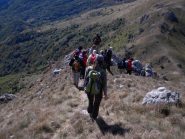 Scendendo al Colle del Prione