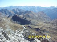 I grandi altopiani alla base di Rocca la Meja