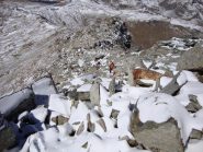 Cresta di salita imbiancata
