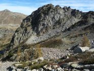 Sulla via del ritorno, verso il Colle Saboulè