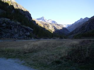 il ritorno a Pont gia' in ombra alle ore 16