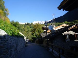 la partenza da Champex...