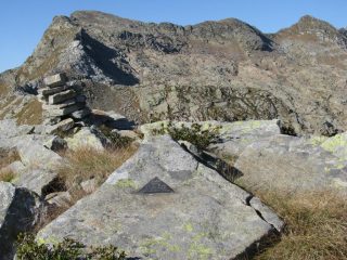 Ometto di vetta di Cima La Rubbia