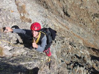 felicità a fine arrampicata