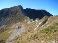 Alpe Ragozzale e porta con dietro il Pizzo Desen