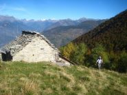 Arrivo all'alpe Campo