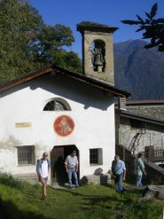 La chiesa di Porcido