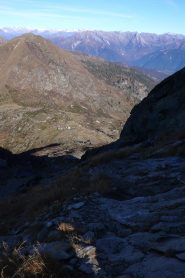 Tratto sul versante ovest