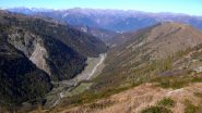 Dalla cresta la Valle Loana