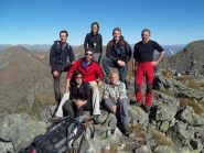 Gruppo Gam in vetta