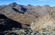 M. Glacier a sinistra e M. Avic a destra.