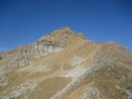 parte superiore del Pizzo Straciugo e dell'itinerario