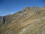 il Pizzo Straciugo fotografato dalla zona dei laghi