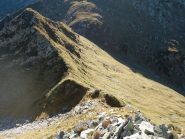il primo tratto della cresta est