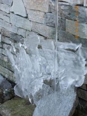 Il primo ghiaccio di stagione