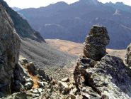 in vista del rifugio Montviso