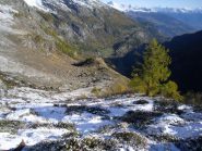 panorama sempre più ampio salendo al Plan Petet...