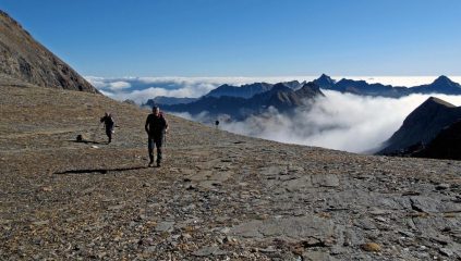 In salita verso la Beccher-salgono anche le nubi