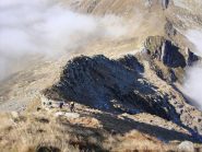 La cresta dalla cima