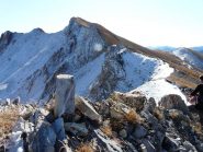 la cima dall'anticima