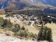 01 - il villaggio di Le Collet visto dall'alto