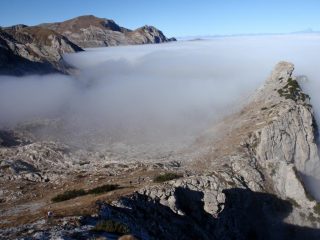 la nebbia si dissolve