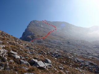 Il versante Sud Ovest