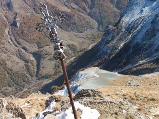 cima e vista val Troncea