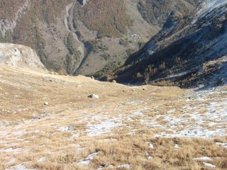 vallone di discesa