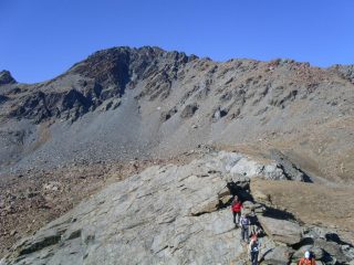 La cresta e la vetta