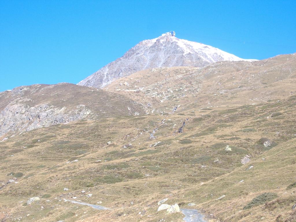 Piz Nair dall'imbocco della V. Suvretta