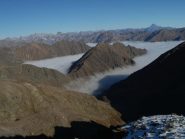 dalla vetta, panoramica verso NO