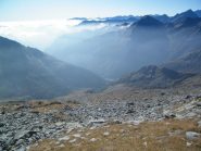Dissolte le nebbie si vede tutto il Vallone fino a Carcoforo