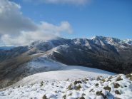 Dalla cima panorama verso le valli di Lanzo
