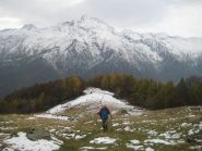 davanti al Monte Rosso d'Ala