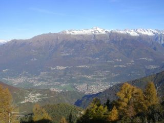 Panorama in direzione nord