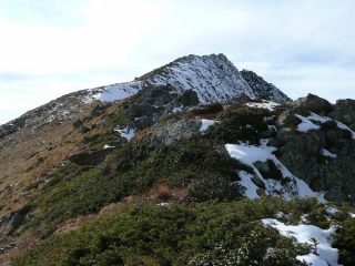 Dorsale e cima dal colle