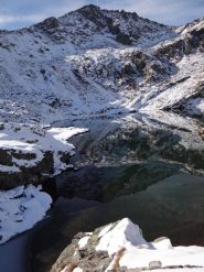 il monte Crabun dai laghi