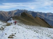 Verso la Punta del Sionei