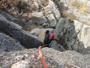 Alberto in uscita dal passo del gatto
