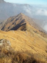 La cresta dall'Alpe Farina