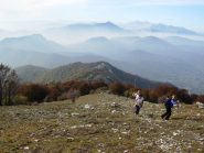 dalla cima vers le alpi liguri