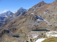 lago piccolo e lago grande dalla punta