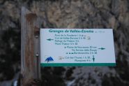 indicazioni segnaletiche alle Grange di Valle Stretta (30-10-2011)