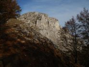 la Cima in vista, proseguendo lungo la dorsale