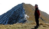 Il tratto di cresta che unisce la cima sud alla nord
