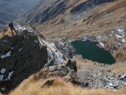 lago della mionda dalla cresta